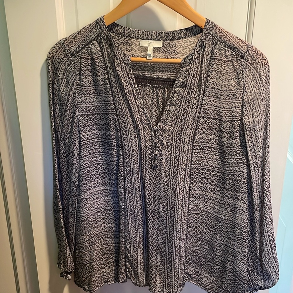 Silk tunic by Joie